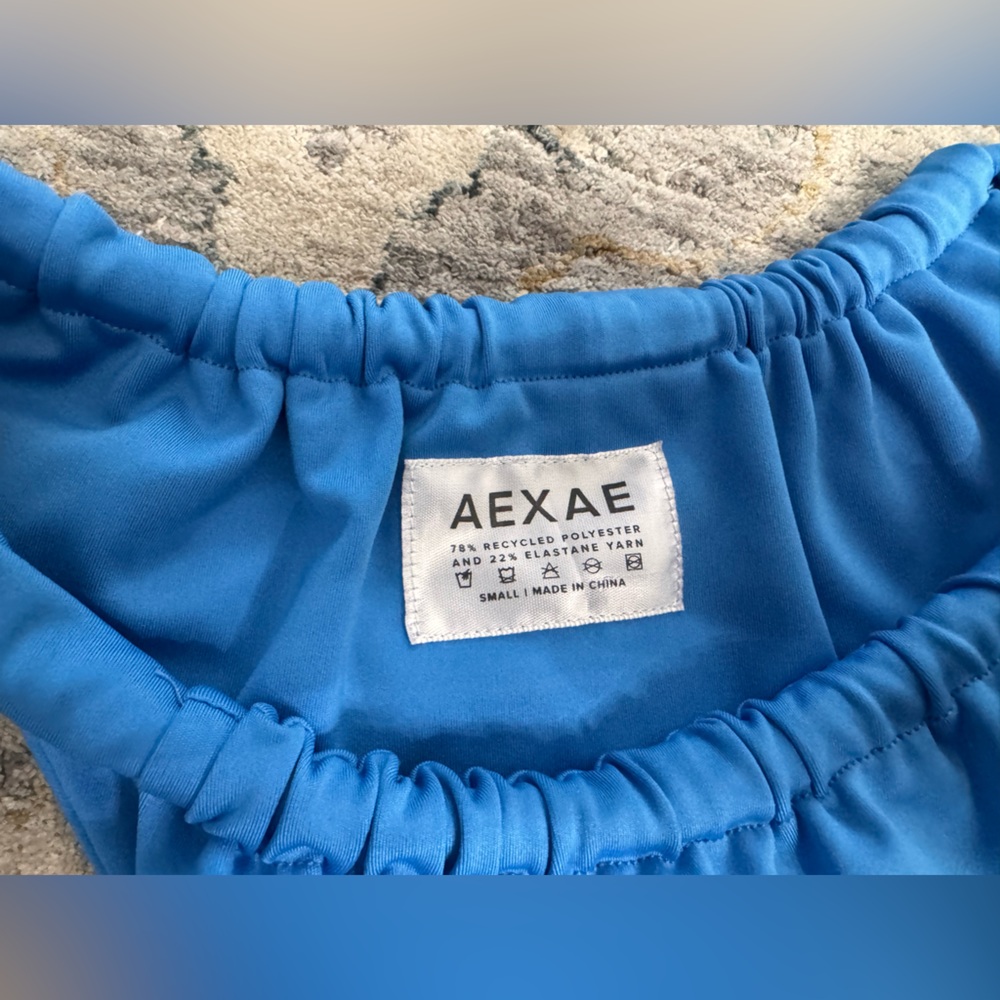 Blue Bikini Bottom Size S New WO Tags - Picture 3 of 3